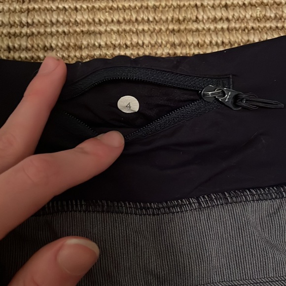 Lululemon Navy Speed Up Shorts - Picture 5 of 6